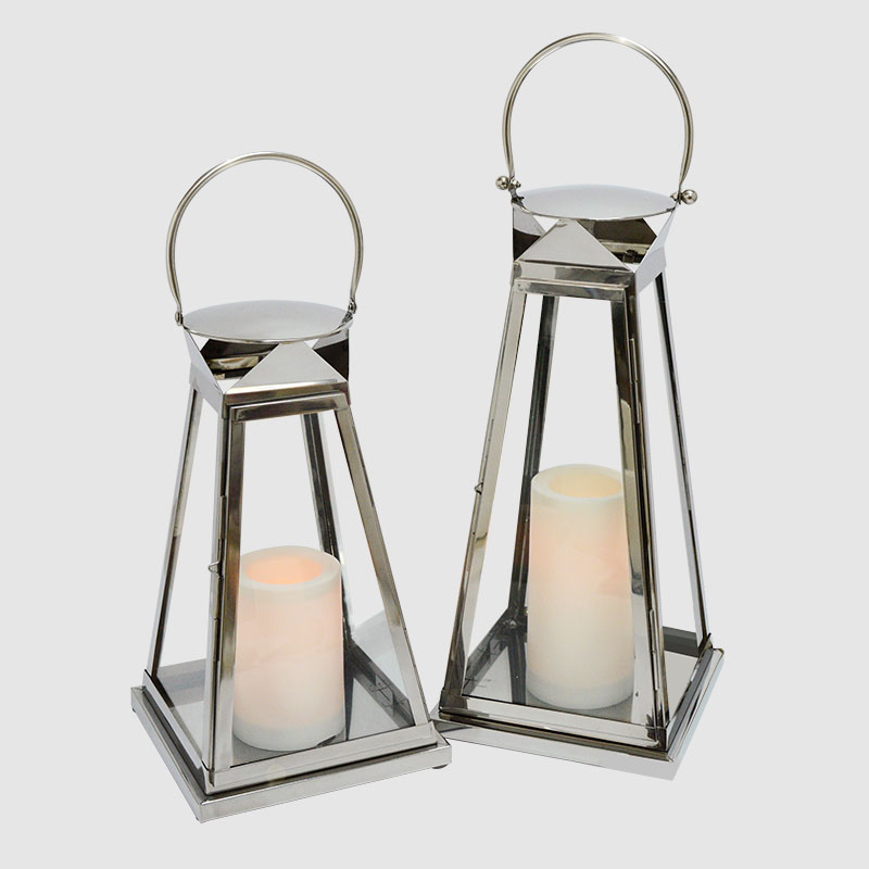 Stainless Steel Indoor Metal Lantern